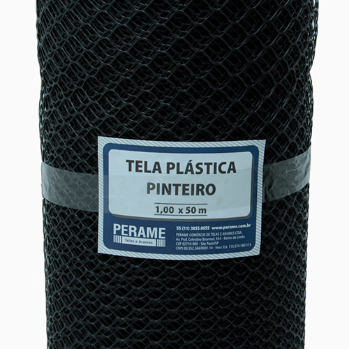 Telas Hexagonais Plásticas